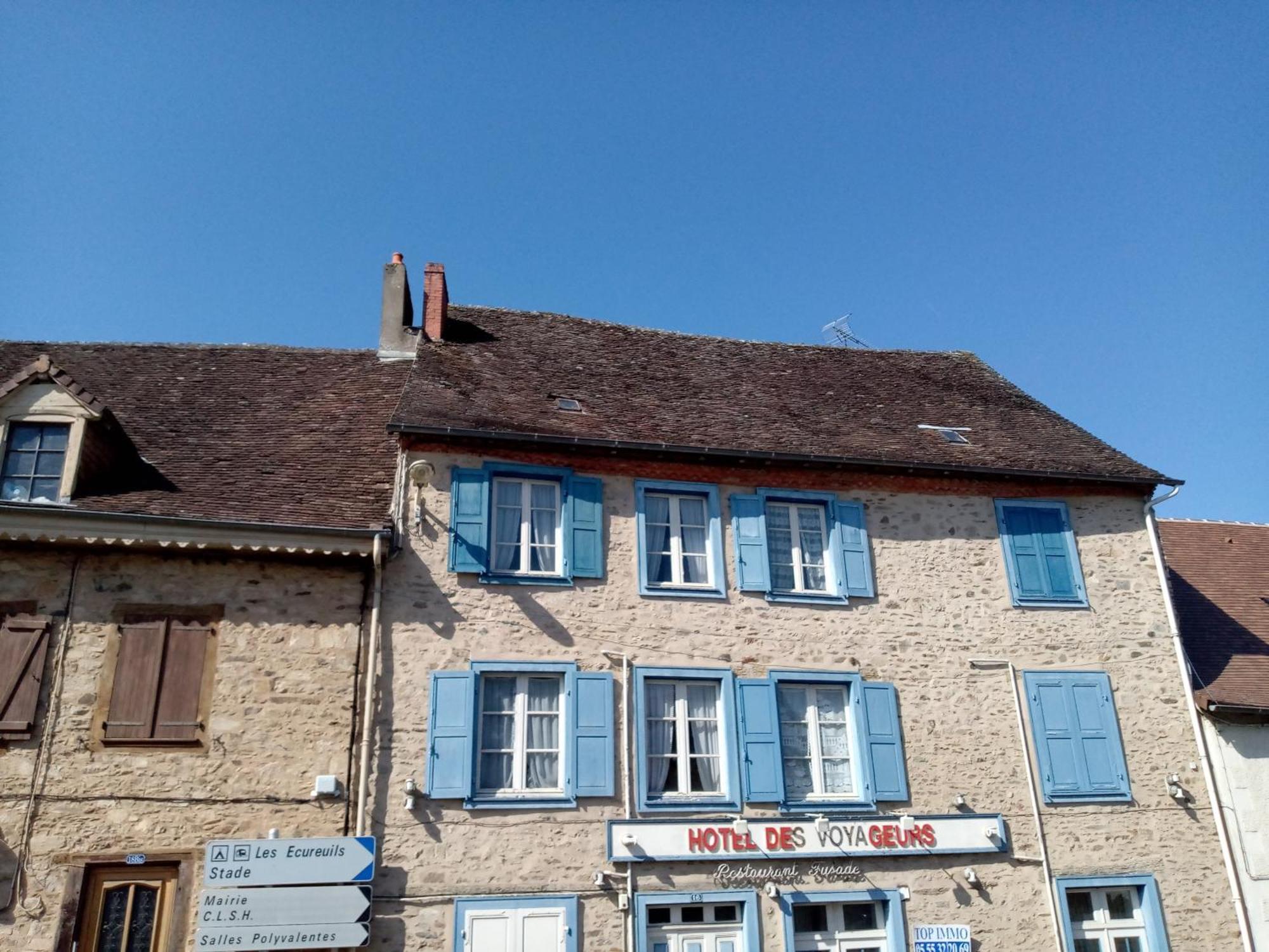 Chambres D'Hotes Des Voyageurs Magnac-Bourg Exterior foto